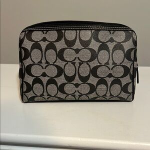 Coach Black and Gray Men's Bag